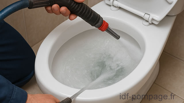 Débouchage WC