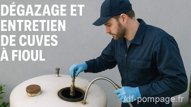 Intervention rapide cuve fioul Paris et IDF : devis et prix 24h/7j