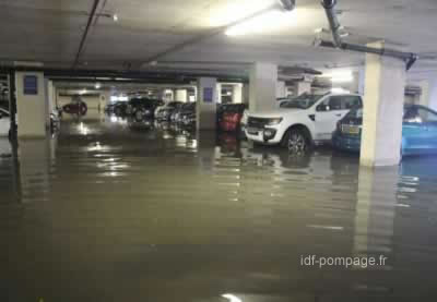 pompage inondation 