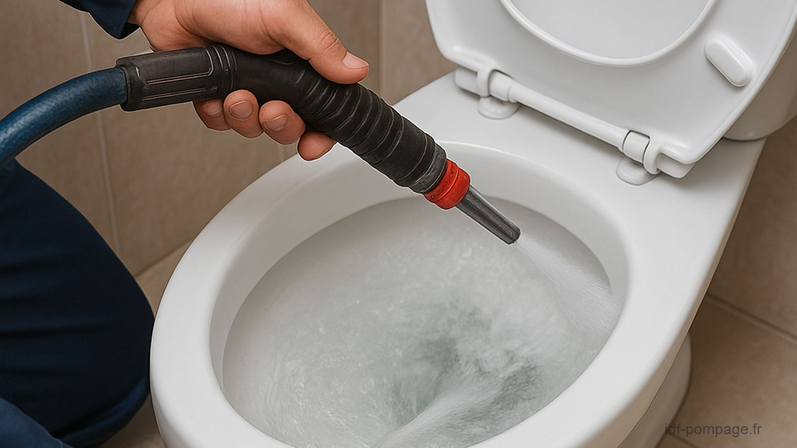 Prix débouchage WC Paris & IDF: Tarifs débouchage manuel, haute pression & furet